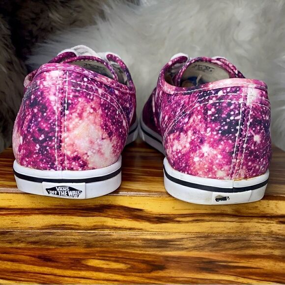 Women's Vans Authentic size 6.5 Cosmic Tie Dye Low Top Lace Up Canvas Shoes - Picture 8 of 9